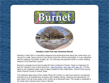 Tablet Screenshot of burnet-tx.com